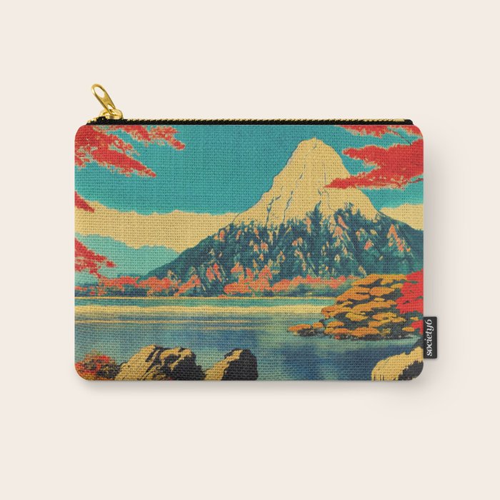 The Red Heart of Yunn - Nature Landscape Carry All Pouch Gallery Image 1
