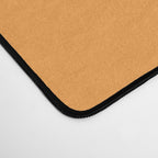 Orange Marigold Solid Colour Desk Mat Gallery Image 4