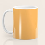 Orange Marigold Solid Colour Coffee Mug Gallery Image 3