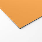 Orange Marigold Solid Colour Welcome Mat Gallery Image 2