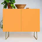 Orange Marigold Solid Colour Credenza Gallery Image 1