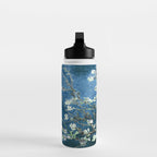 Van Gogh Almond Blossoms : Ocean Blue Art & Home Decor Water Bottle Gallery Image 3