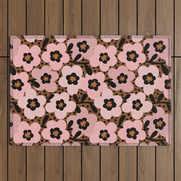Summer Garden #8 Outdoor Rug Gallery Image 1