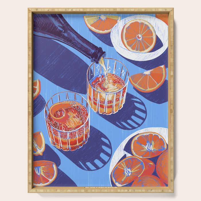 Negroni Spagliato Serving Tray Gallery Image 1