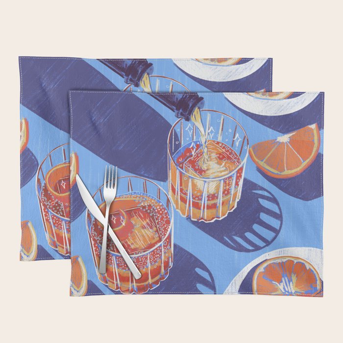Negroni Spagliato Placemat Gallery Image 1