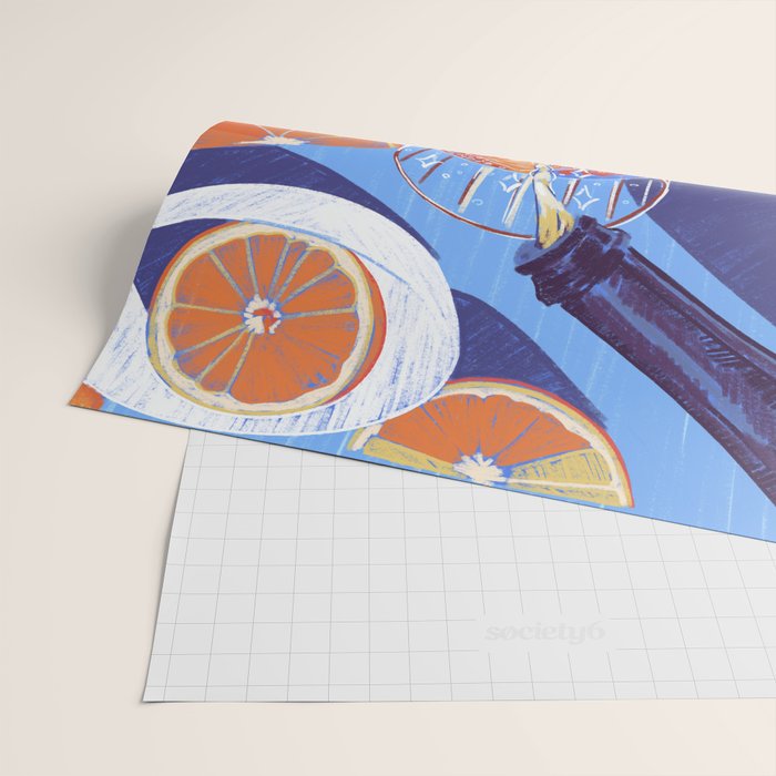 Negroni Spagliato Wrapping Paper Gallery Image 2