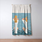 Summer Vacation I Window Curtain Gallery Image 3