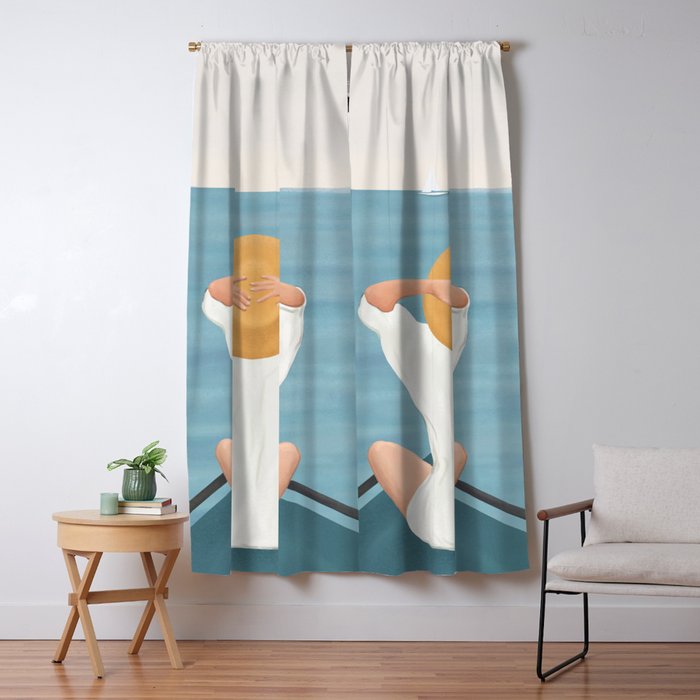Summer Vacation I Window Curtain Gallery Image 5