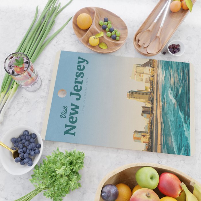 Visit New Jersey Cutting Board Gallery Image 2