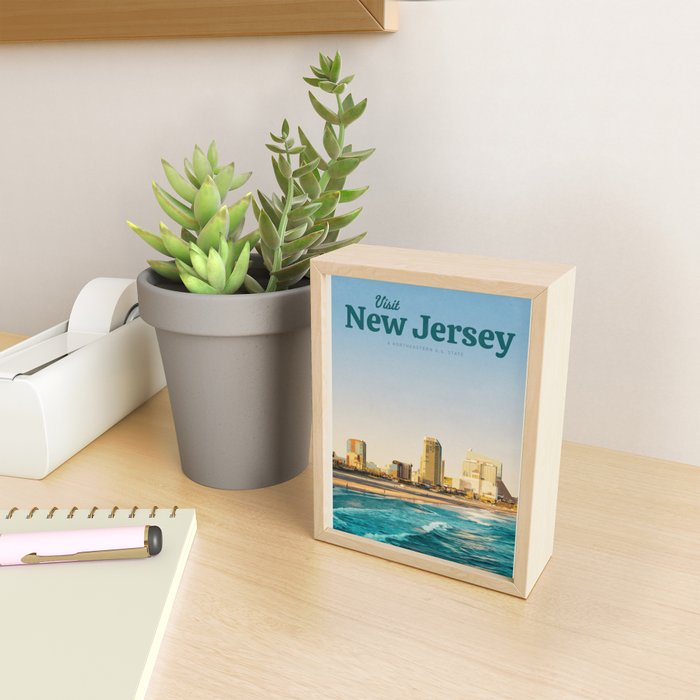 Visit New Jersey Mini Art Print Gallery Image 2