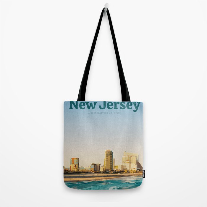 Visit New Jersey Tote Bag Gallery Image 2