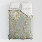 Romantic Chinoiserie Pearl Garden Duvet Cover Gallery Image 6