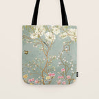 Romantic Chinoiserie Pearl Garden Tote Bag Gallery Image 1