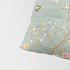 Romantic Chinoiserie Pearl Garden Pillow Sham Gallery Image 4