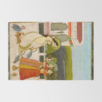 The Vilaval Ragini, c. 1780 Unknown artist Indian Miniature Painting  Rug Gallery Image 2