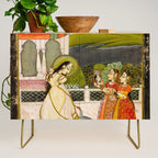The Vilaval Ragini, c. 1780 Unknown artist Indian Miniature Painting  Credenza Gallery Image 1