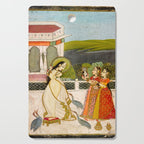The Vilaval Ragini, c. 1780 Unknown artist Indian Miniature Painting  Cutting Board Gallery Image 1