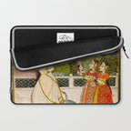 The Vilaval Ragini, c. 1780 Unknown artist Indian Miniature Painting  Laptop Sleeve Gallery Image 2