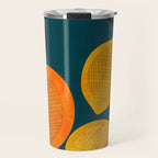 Retro Fruits minimal 2 Travel Mug Gallery Image 1
