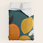 Retro Fruits minimal 2 Duvet Cover Gallery Image 6