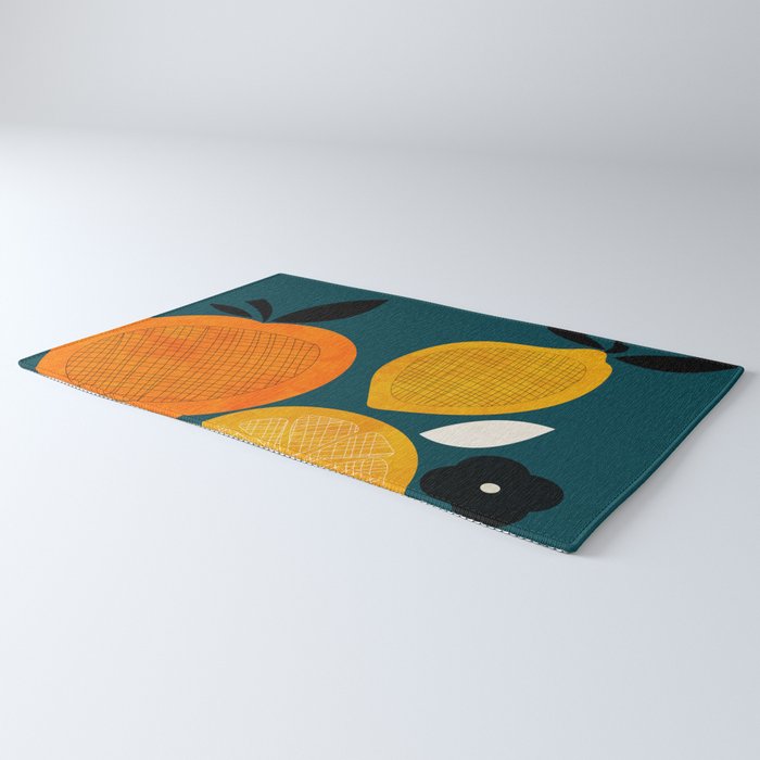 Retro Fruits minimal 2 Rug Gallery Image 3