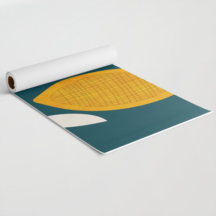 Retro Fruits minimal 2 Yoga Mat Gallery Image 2