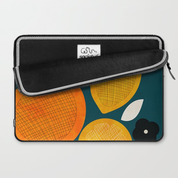 Retro Fruits minimal 2 Laptop Sleeve Gallery Image 2