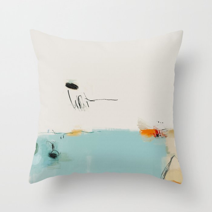 Sunny weather in Kenting Throw Pillow Gallery Image 1