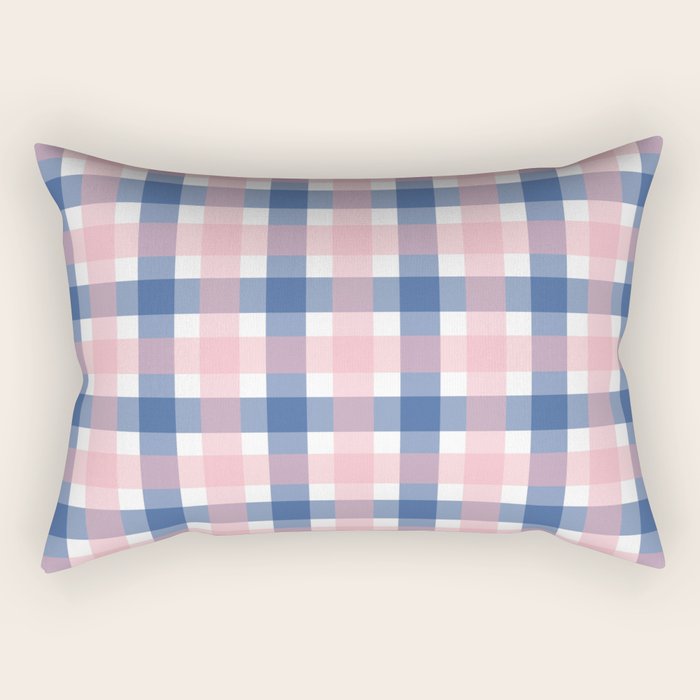 Tones Grid Fusion PB Rectangular Pillow Gallery Image 2