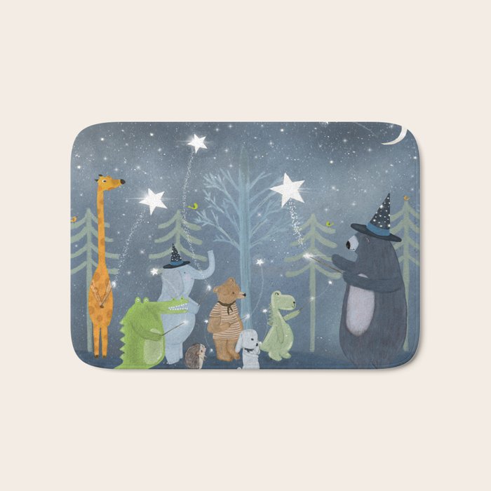 magic stars Bath Mat Gallery Image 1