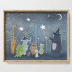 magic stars Serving Tray Gallery Image 1