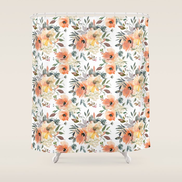 Summer Bouquet Shower Curtain Gallery Image 1