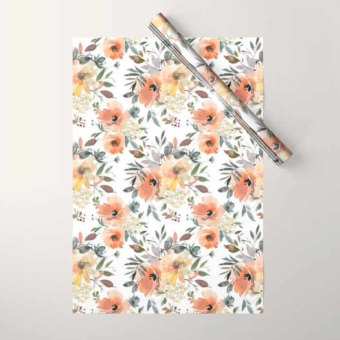 Summer Bouquet Wrapping Paper Gallery Image 1