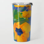 Bouquet In Blue Travel Mug Gallery Image 2