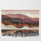 Rose Mountain Reflection Wall Hanging Gallery Image 1