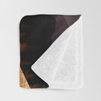 Rose Mountain Reflection Throw Blanket Gallery Image 3
