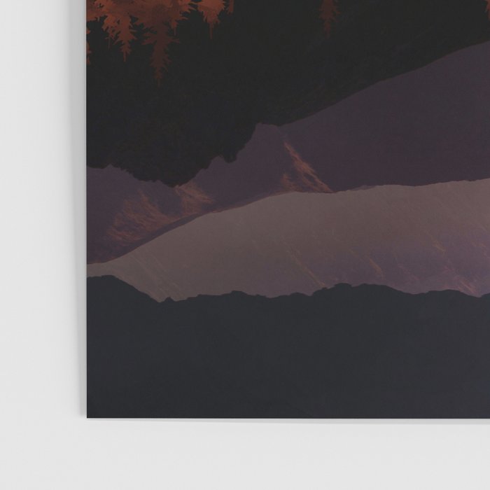 Rose Mountain Reflection Poster Gallery Image 3