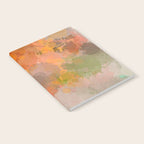 Modern contemporary Yellow Orange Abstract Notebook Gallery Image 2
