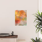 Modern contemporary Yellow Orange Abstract Poster Gallery Image 2