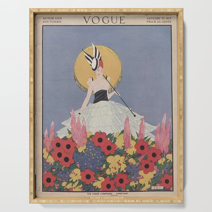 Vintage Magazine Cover - January 1915 - Spring Serving Tray Gallery Image 1