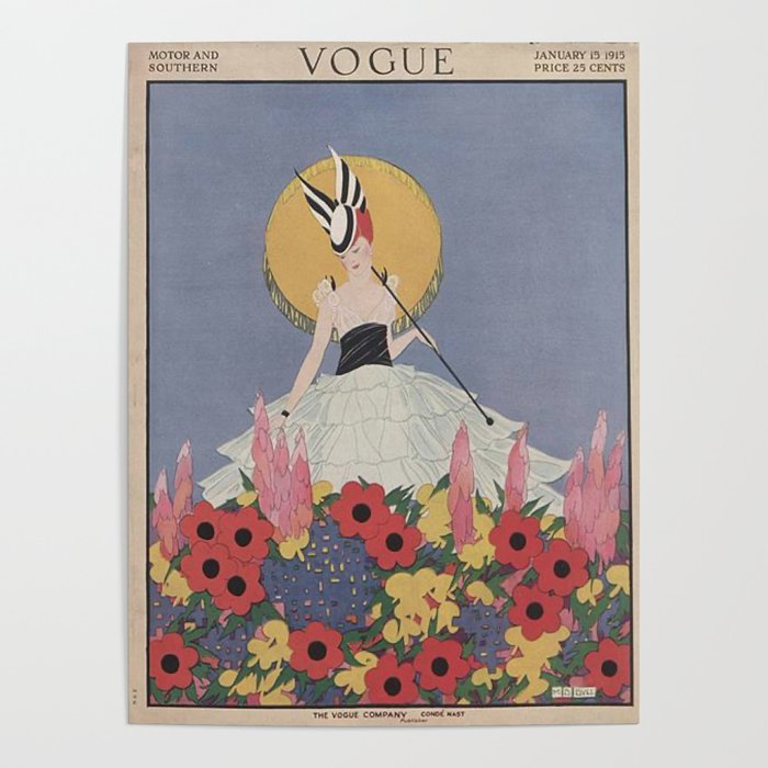 Vintage Magazine Cover - January 1915 - Spring Poster Gallery Image 4