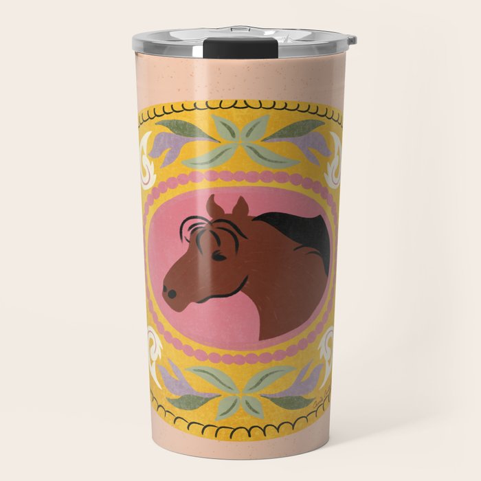 Cowgirl Belt Buckle Travel Mug Gallery Image 1