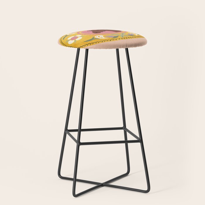 Cowgirl Belt Buckle Stool Gallery Image 1