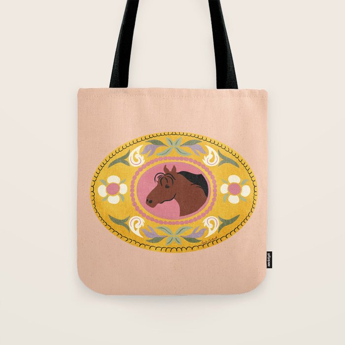 Cowgirl Belt Buckle Tote Bag Gallery Image 1