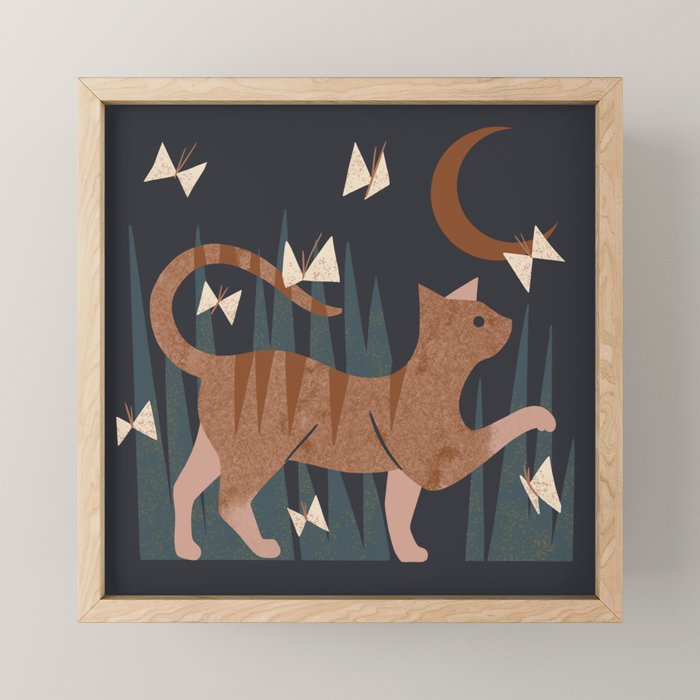 Night Hunter Mini Art Print Gallery Image 1