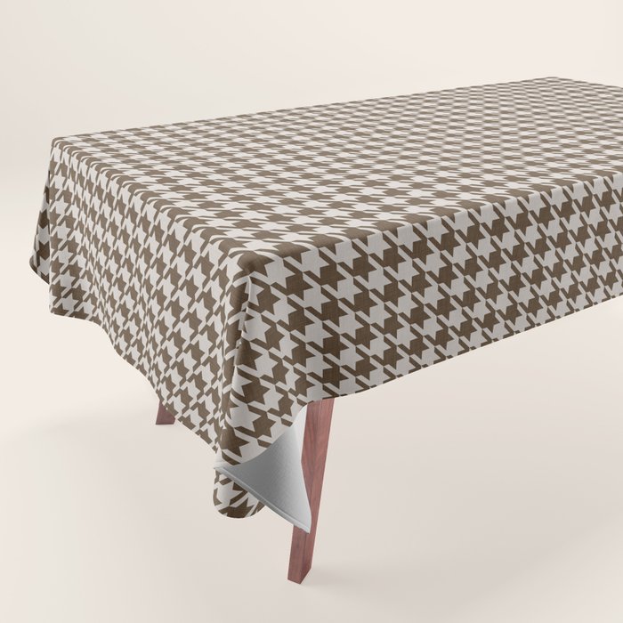Cozy Heirloom in Coffee Tablecloth Gallery Image 1