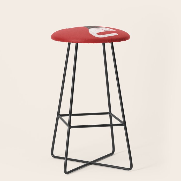 Mark the cat goes to Paris Stool Gallery Image 1