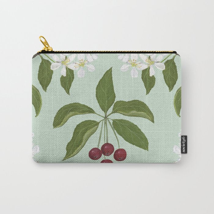 Siberian Crabapple Carry All Pouch Gallery Image 1