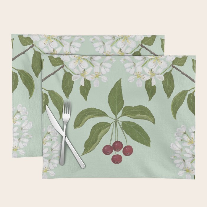 Siberian Crabapple Placemat Gallery Image 1