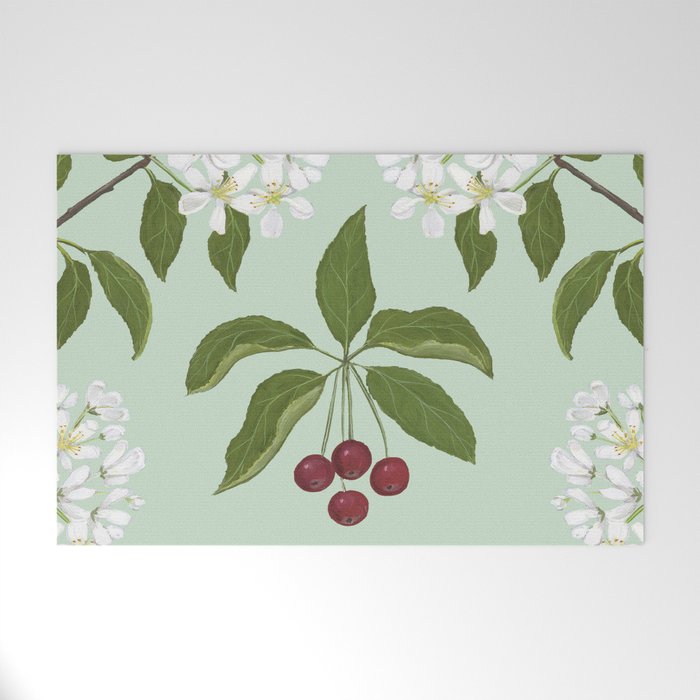 Siberian Crabapple Welcome Mat Gallery Image 1